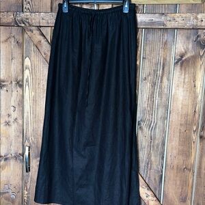 House of Harlow 1960 Black Maxi Skirt